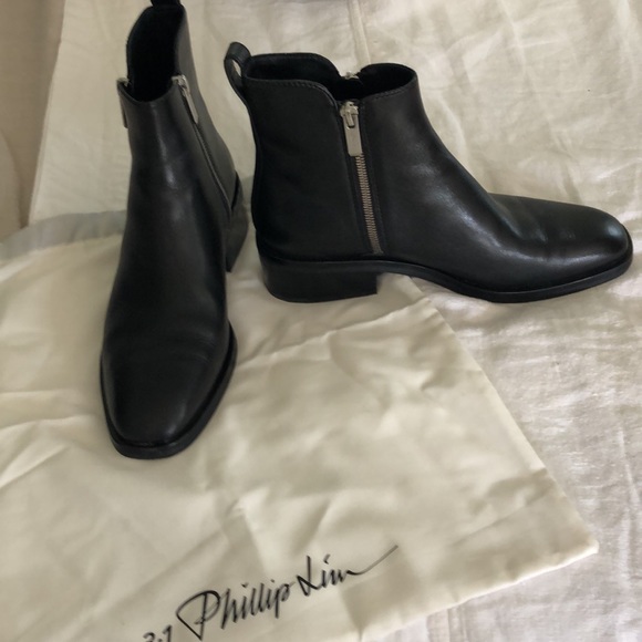 Phillip Lim Alexa Ankle Boot. Size 9.5. Black. - Picture 3 of 9